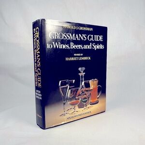 Grossman's Guide to Wines, Beers, and Spirits Hardcover Book